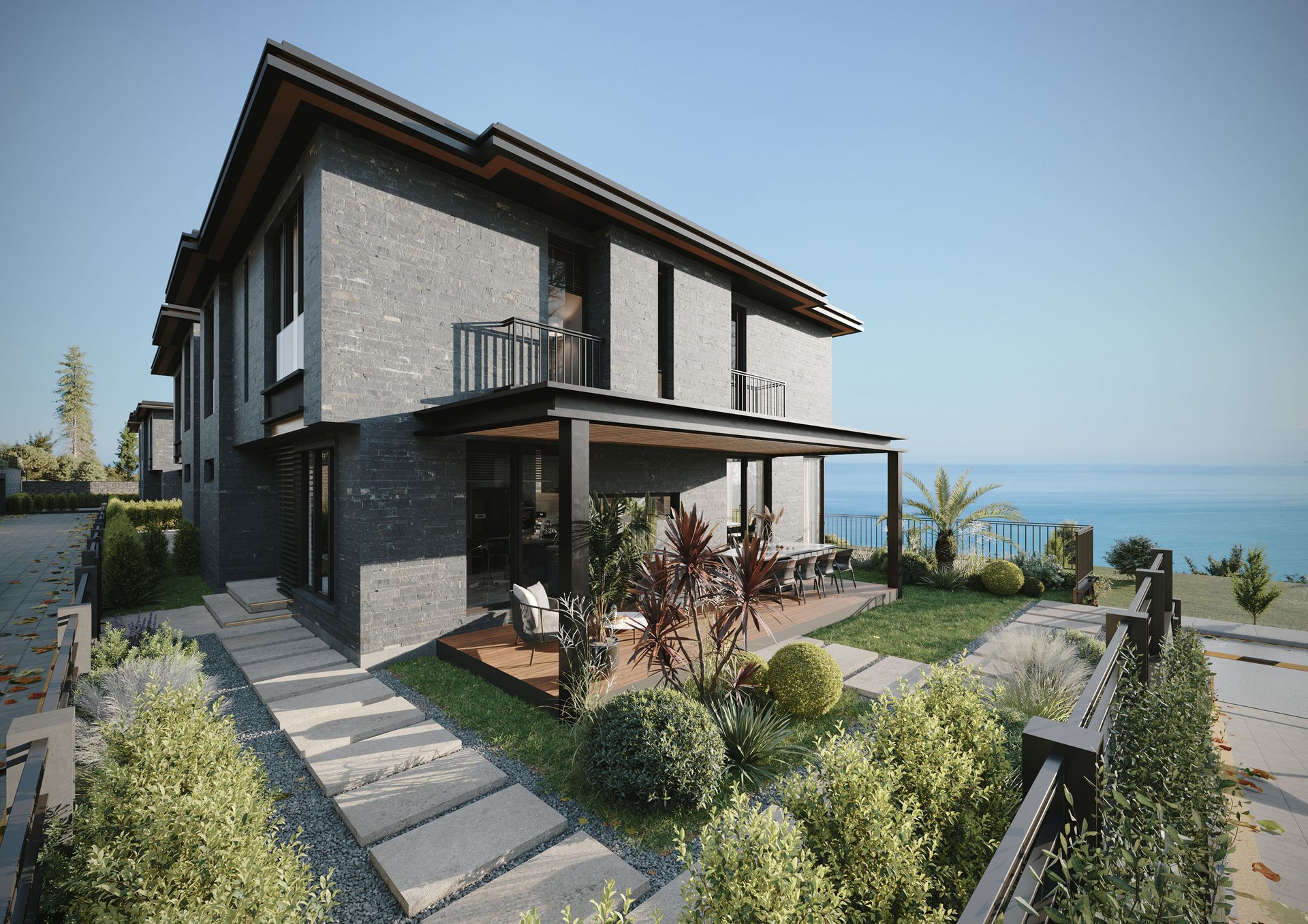 Serander Yalıncak Villası - Dış Mekân Görselleştirme